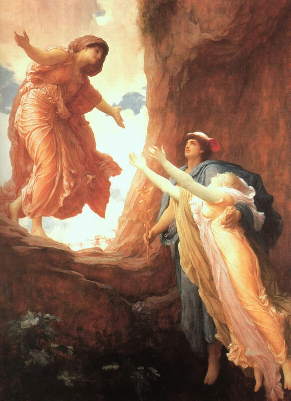 De terugkeer van Persephone - Frederic Leighton, 1891