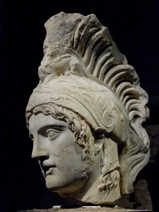 Ares (kopie werk van Alkamenes, uit de school van Phidias, 4e eeuw v.Chr., Musei Capitolini)