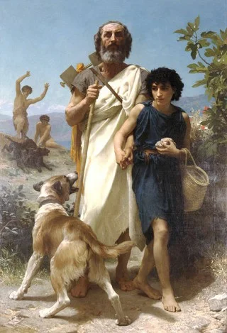 Homerus ( William-Adolphe Bouguereau)