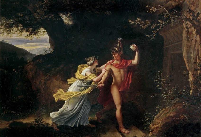 Jean Baptiste Regnault - Ariadne en Theseus