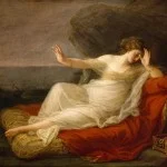 Ariadne, verlaten door Theseus - Angelica Kauffman, 1774