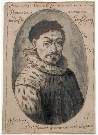 Portret van Balthasar Gerards