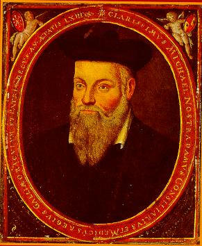 Nostradamus: origineel portret door zijn zoon César