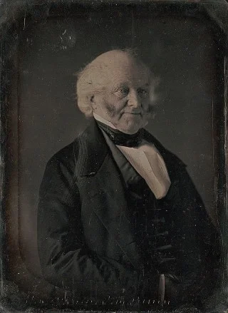 Daguerreotype van Martin Van Buren