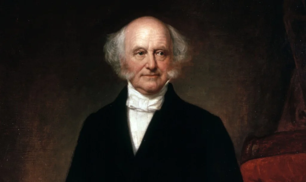 Presidentieel staatsieportret van Martin Van Buren.