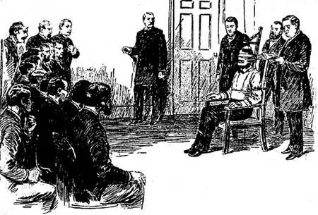 Afbeelding van de executie van William Kemmler