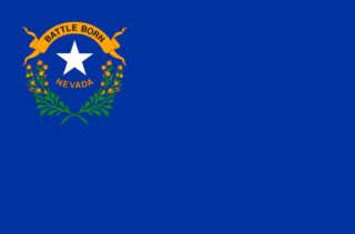 Vlag van de Amerikaanse staat Nevada