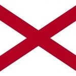 Vlag van Alabama - Amerikaanse staat