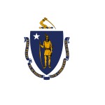 Vlag van Massachusetts - Amerikaanse staat