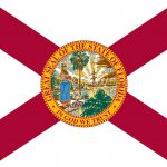 Vlag van de Amerikaanse staat Florida
