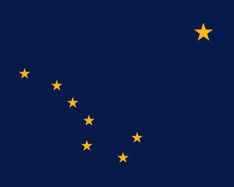 Vlag van Alaska - Amerikaanse staat