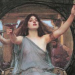 Circe en Odysseus door John William Waterhouse