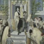Sjavoeot - Het joodse Wekenfeest - Moritz Daniel Oppenheim, 1880