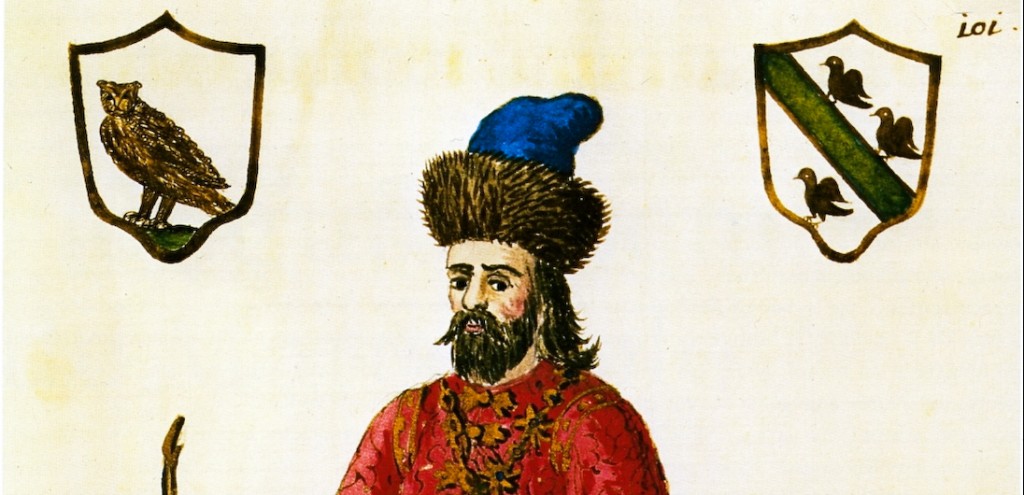 Marco Polo in Mongoolse kledij