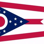 Vlag van de Amerikaanse staat Ohio