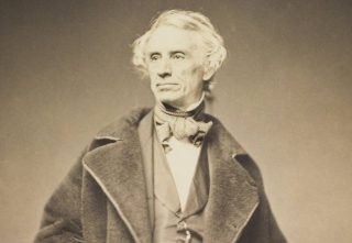 Samuel Morse - Foto gemaakt door Mathew Brady in 1857
