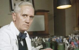 Uitvinder van de penicilline Alexander Fleming
