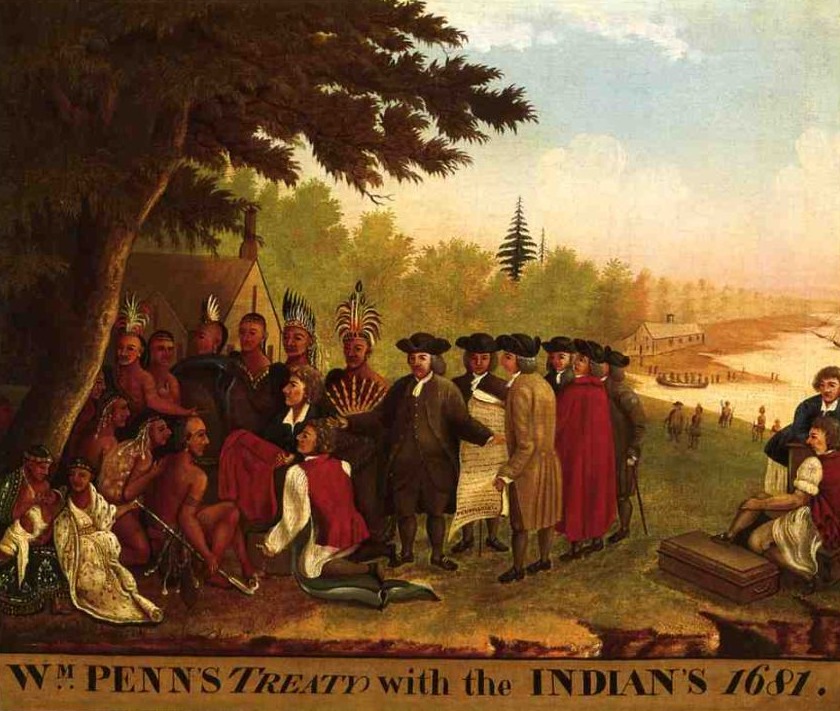 The Treaty of Penn with the Indians