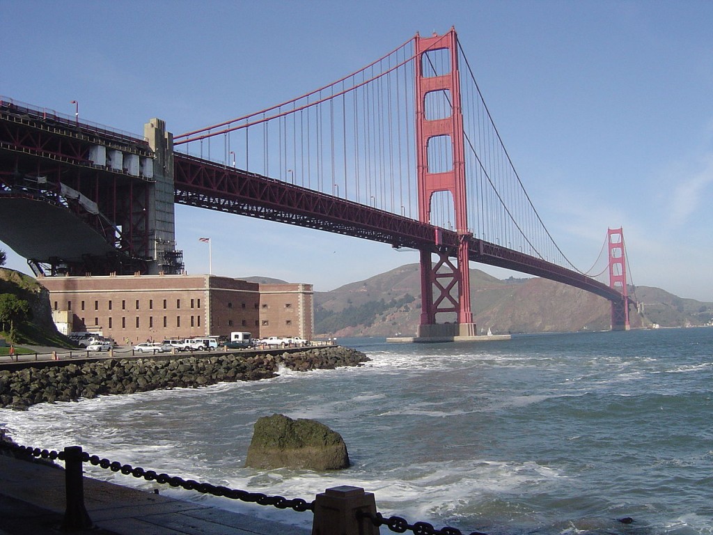 Golden Gate Bridge in Californië - cc