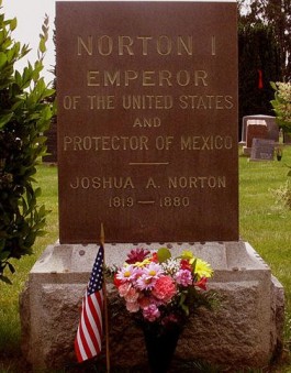 Het graf van Joshua Norton