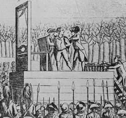 Executie van koning Lodewijk XVI