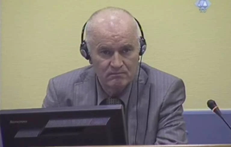 Mladić voor het Joegoslavië-tribunaal (2011) - ICTY