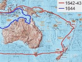 De expedities van Abel Tasman