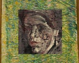 Het vrouwenportret waar Van Gogh overheen schilderde (foto: TU Delft)