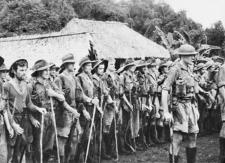 Kokoda - Soldaten van het Australische 39e Bataljon in september 1942