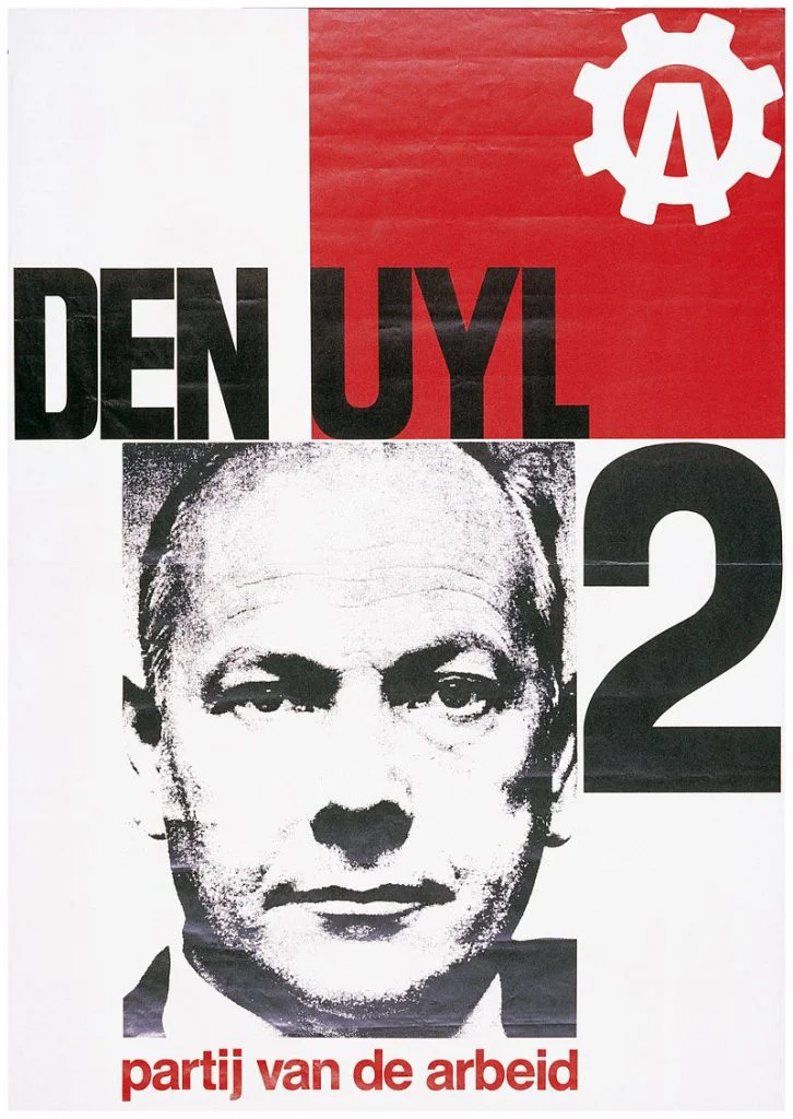 Verkiezingsposter van de PvdA uit 1967 (PvdA)