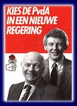 PvdA verkiezingsposter uit 1986