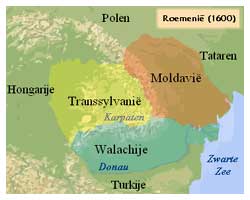Roemenië in 1600