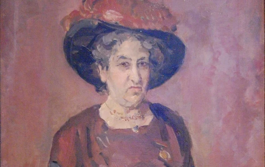 Portret van Aletta Jacobs door Isaac Israëls, 1920