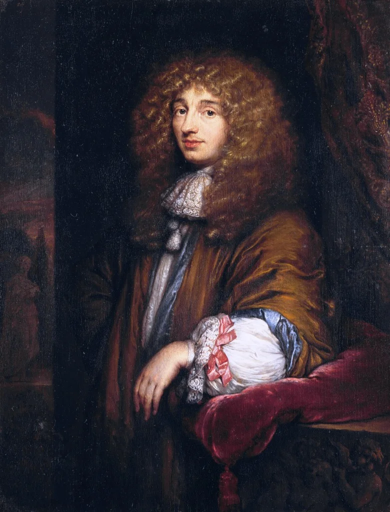 Christiaan Huygens door Caspar Netscher 1671, olieverf, Museum Boerhaave, Leiden