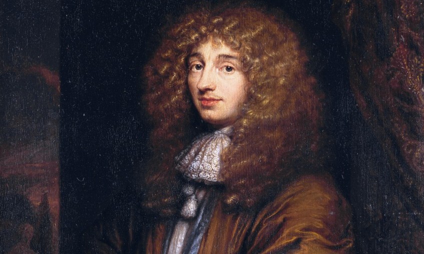 Christiaan Huygens door Caspar Netscher 1671, olieverf, Museum Boerhaave, Leiden