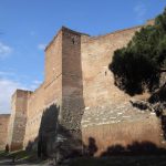 Deel van de Aureliaanse Muur, tussen de Porta Ardeatina en de Porta San Sebastiano.