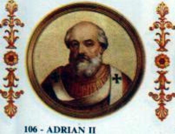 Paus Adrianus II (792-872)