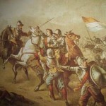 Adolf van Nassau sneuvelt tijdens de Slag bij Heiligerlee