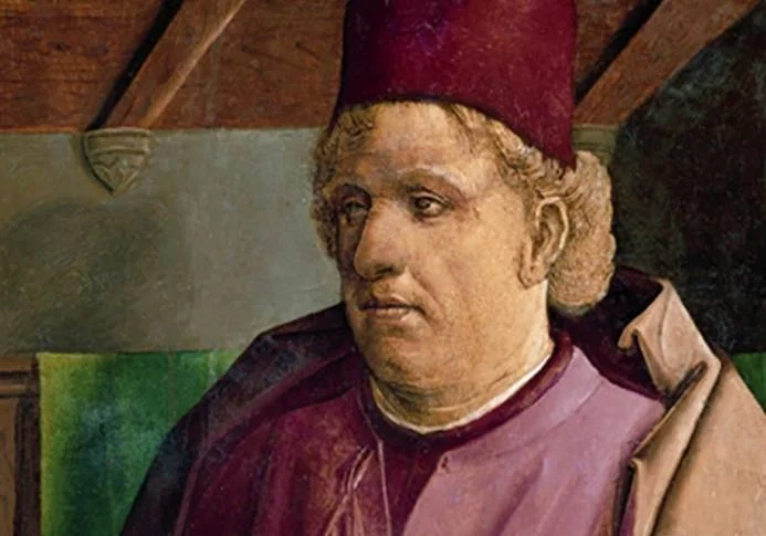 Pietro d’Abano volgens Justus van Gent (Publiek Domein - wiki)