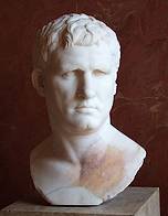Buste van Marcus Agrippa in het Louvre