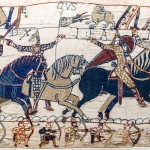 Deel van het tapijt van Bayeux