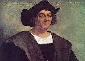 Portret van Columbus uit ca. 1520
