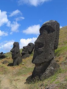 Moai op Paaseiland