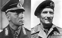 Erwin Rommel en Bernard Law Montgomery