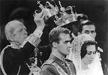 Huwelijk Juan Carlos en Sophia, 1962