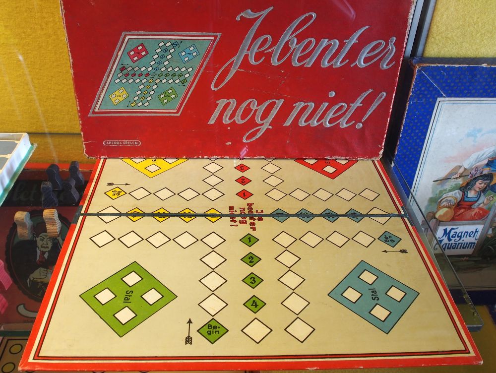 Je bent er nog niet! spel