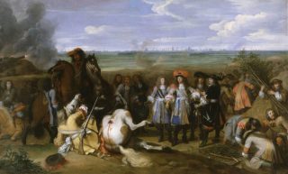 Devolutieoorlog - Lodewijk XIV bezoekt het front