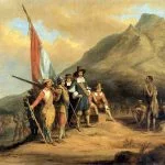 De landing van Jan van Riebeeck door Charles Bell