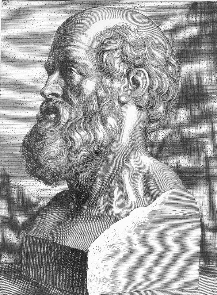 Hippocrates (illustratie uit 1925)