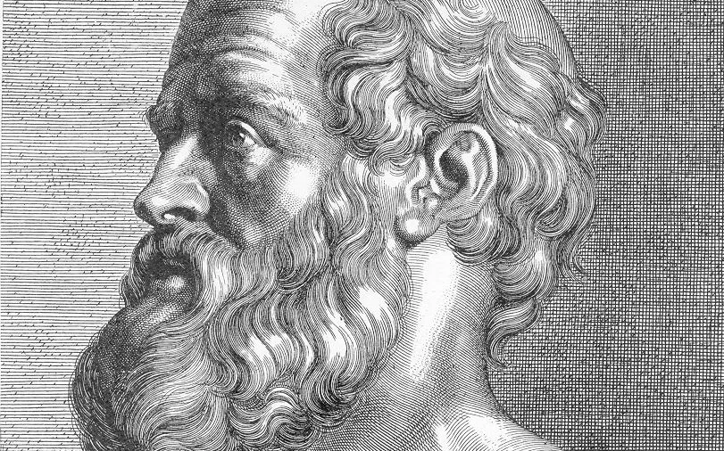 Hippocrates (illustratie uit 1925)